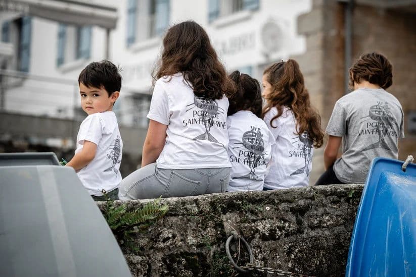 T-shirt enfant Port de Sainte-Marine
