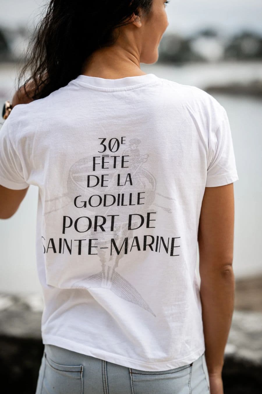 T-shirt femme Port de Sainte-Marine