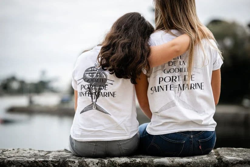T-shirt femme Port de Sainte-Marine