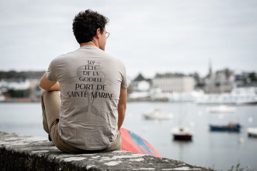 T-shirt homme Port de Sainte-Marine